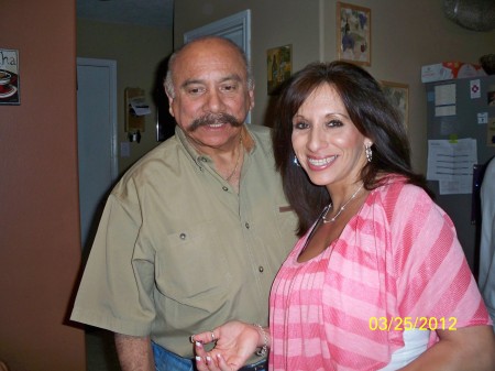 Angela and her Dad, Gene Rosado