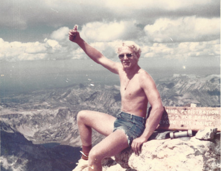 Top of Grand Teton 1976