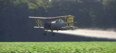 Crop Dusting in Grant Nebraska