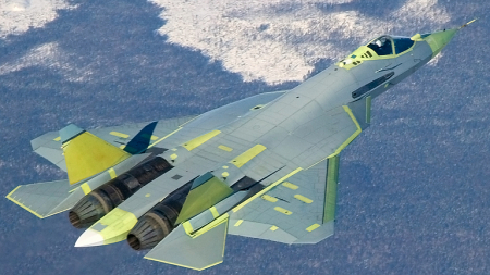 Russian Sukoi PA-50 Stealth Fighter