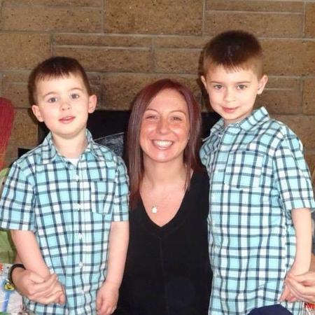My daughter Tara and her 2 sons Colin & Tucker