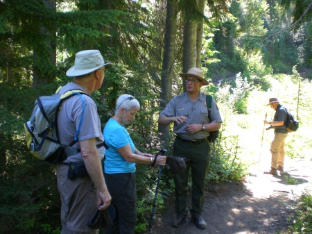 Snow Lake trail with USFS Ranger Naturalist