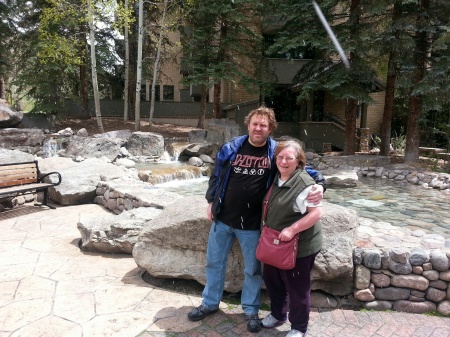 me (Marilyn Kenney & Ian Roth in Vail, Colorado 2015