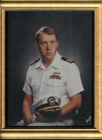 Commander Bruce R. Hunter, USN