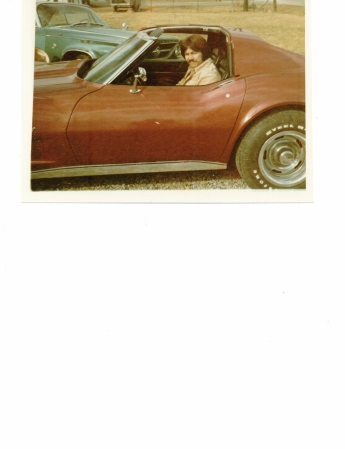 My first new Corvette 1974