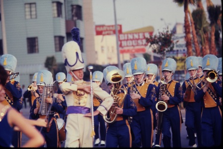 Bob as Warren HS drum major