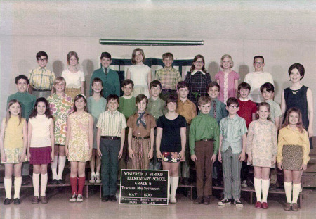 1970 5th Grade class