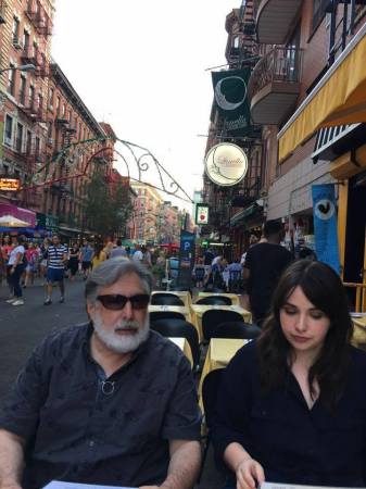 Jay and Antonia in Little Italy NYC 2015