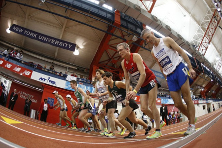 Millrose Games NYC - 2 US 1-Mile Age Records