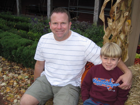 son Rick and his son Aiden