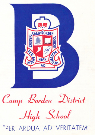 Camp Borden District High School Logo Photo Album