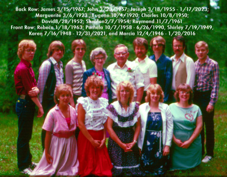 Chuck Carlson Family Together 1983