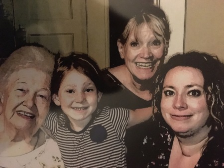 Four generations of STRONG women!