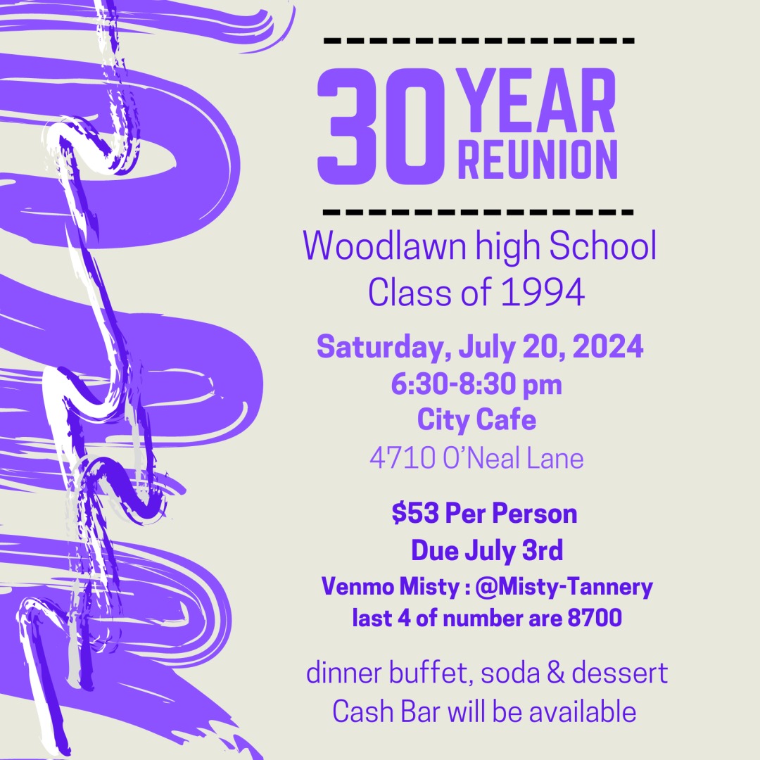 Woodlawn High School Reunion