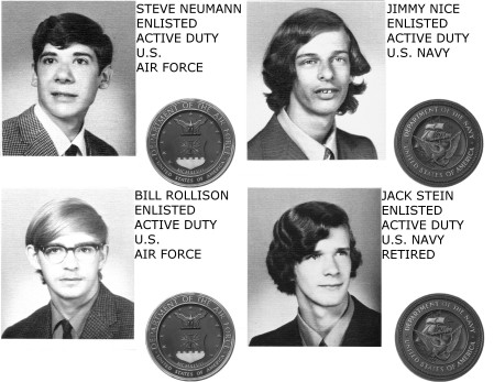 Bill Rollison's album, Military Veterans from Class of 72