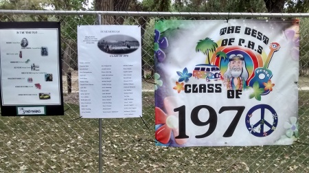 Debbie James' album, Palmstock Class Banners