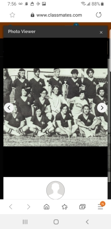 Our Varsity Soccer team 1973.