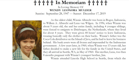 Wendy Mulder's album, Wendy Mulder's photo album