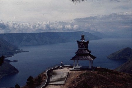 Lake Toba in Aceh, Sumatra