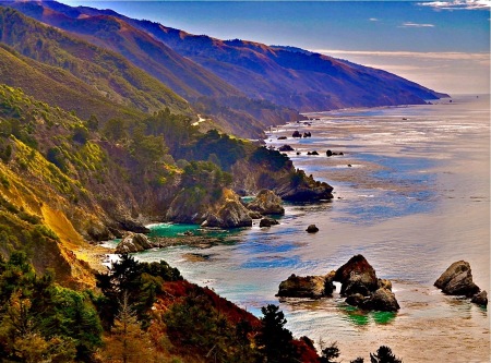 California coast - central