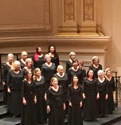 Singing at Carnegie Hall, NYC