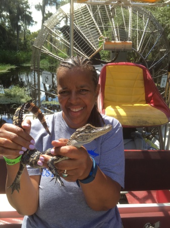 Airboat tour - New Orleans, Louisiana.