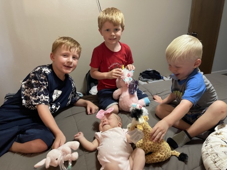 4 Grandchildren to-date (August 2022)