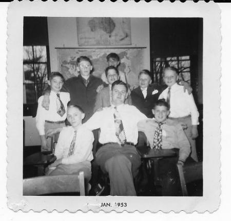 Photo of Pennington Prep Class, 1953