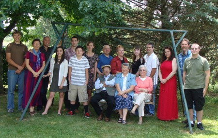 My Whole family at my house July 2014