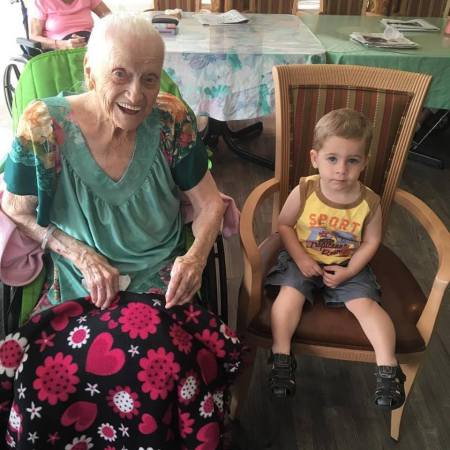 Great Grandma  102 years and 3 year old Great