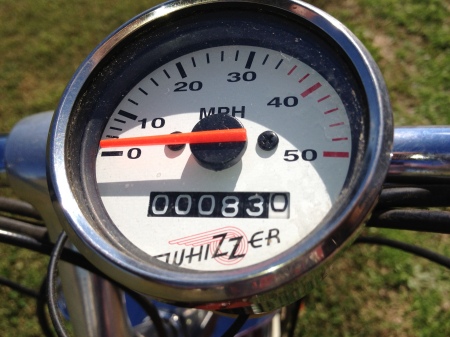 Odometer reading Day 1 in NC