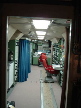 Inside of one of the ICBM millile Launch