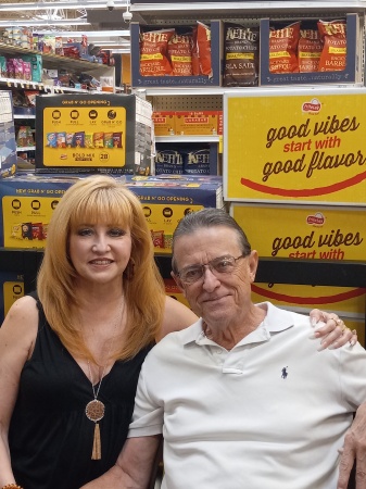 Donna and I at the Krobar in kroger 