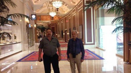 At Wynn Las Vegas with my uncle
