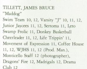 James Bruce Tillett's Classmates profile album