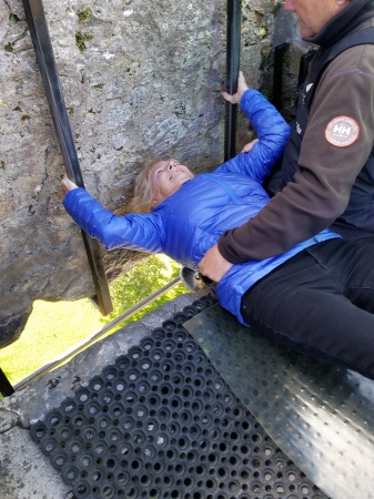 Going to Kiss the Blarney Stone