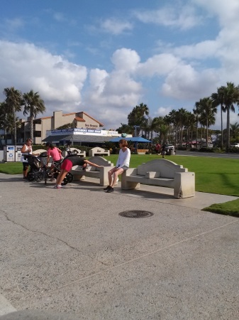 Carlsbad park in the village