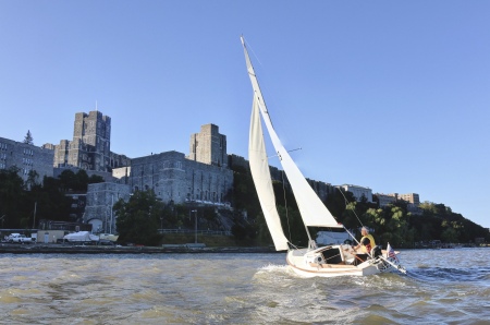 West Point on the shores of the Hudson River