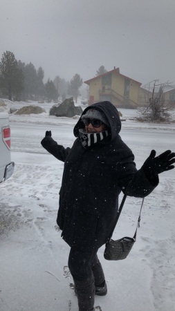 2/26/18 snowing at Mammoth 