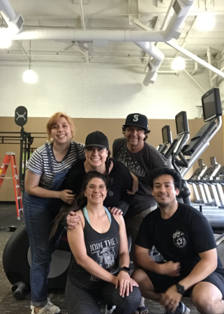 Our oldest daughter & son in law opened a gym!