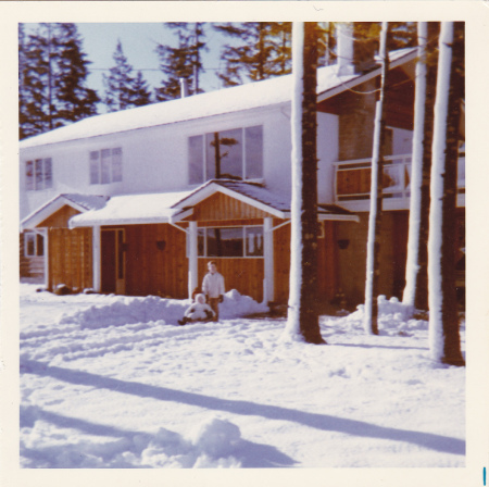 Campbell River, B. C.,  Dec., 1971, first snow