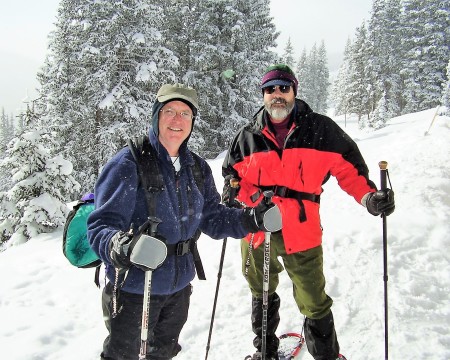 snowshoe backpacking in colorado