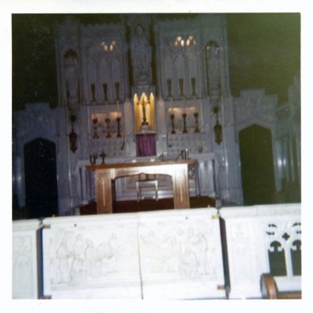 St. Peter's Church Altar 1971