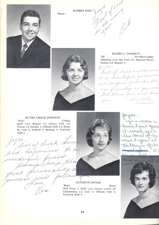 Joyce Bellotti   Ohrvall's album, Class of '63