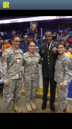 SFC Melvin Pennington at AL STATE ARENA 9/13/13