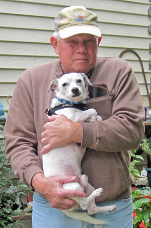 Rudy & Justy at home in Glen Arm, Maryland