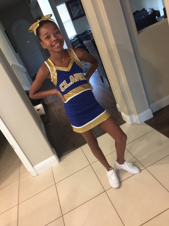 Nyah...7th Grade Cheerleader...😍🥰