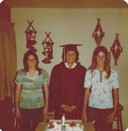 Lisa Chapman,Debbie,& Nikki Parkerson 1976