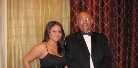 Me and daughter Melody at Debutante's Ball