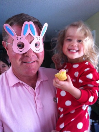 Granddaughter Payton at Easter